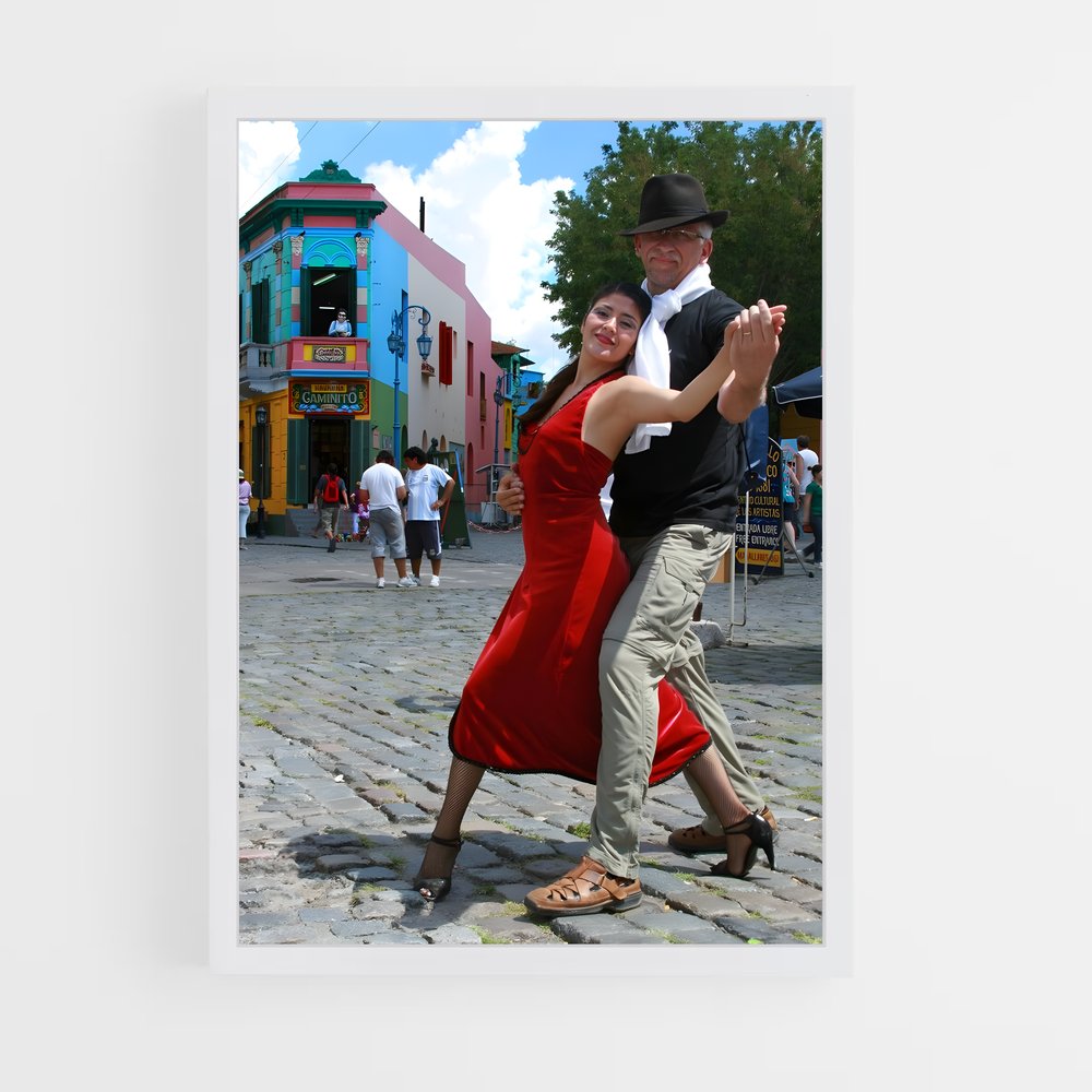 Poster Tango sous les Étoiles – affiche Danse (vue 3)